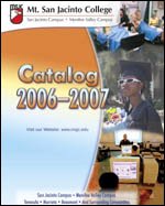 Mt. San Jacinto College 2006-2007 General Catalog